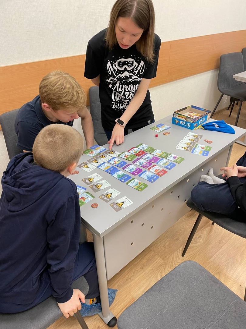 Встреча любителей настольных игр.