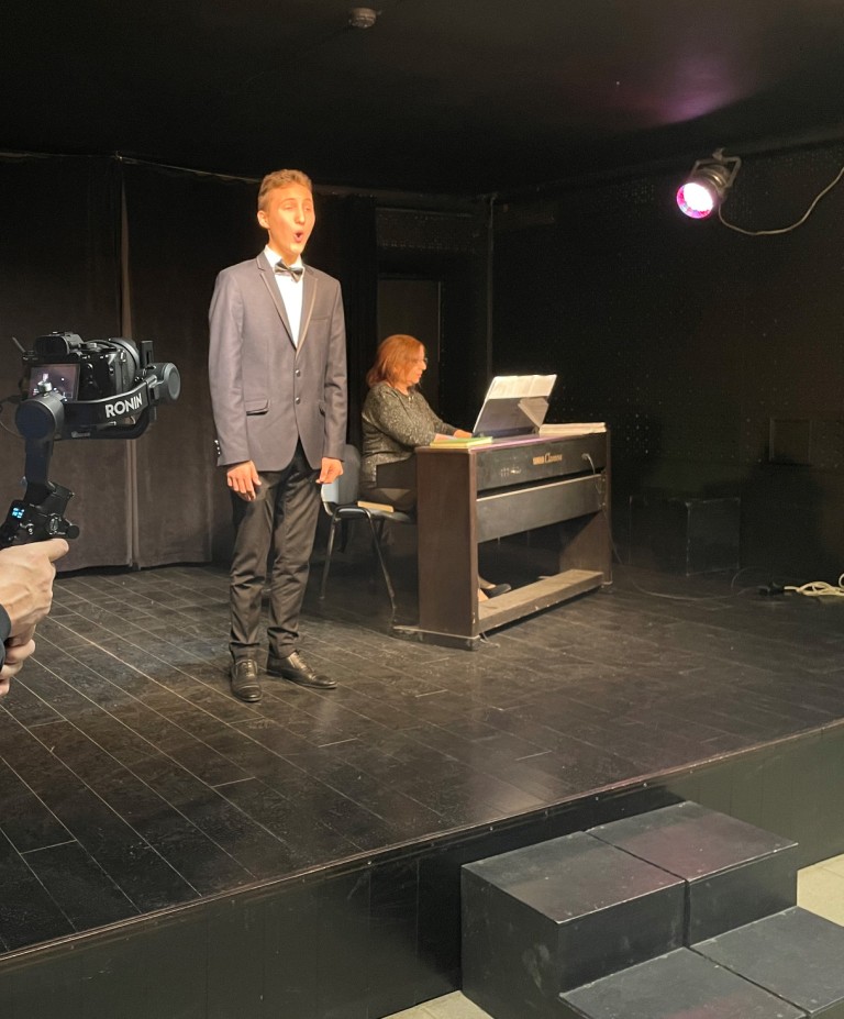 Благотворительный концерт юных вокалистов