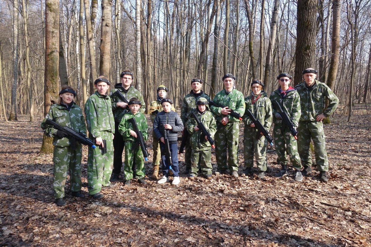 Полевая стрелковая игра в лазертаг 30 марта