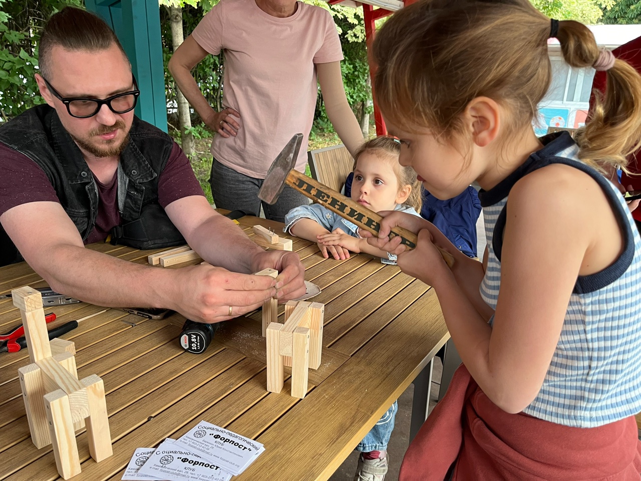 Мастер - класс по столярному делу