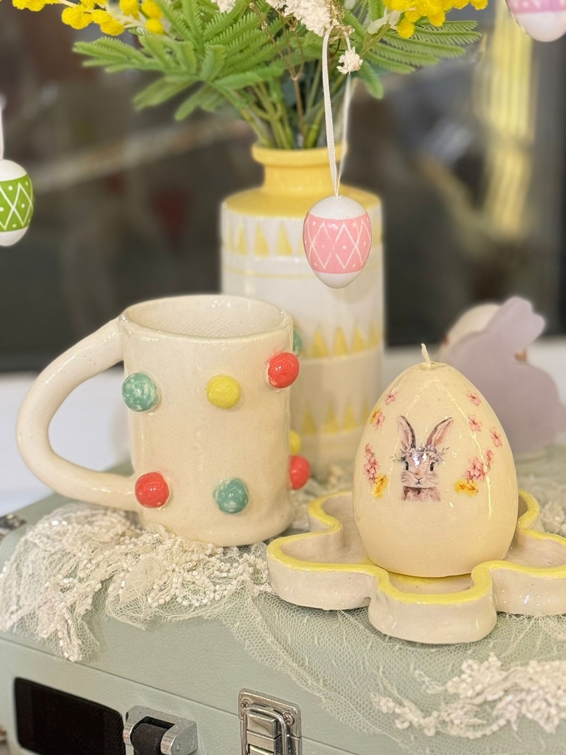 Дети к празднику Пасхи  делали подарки