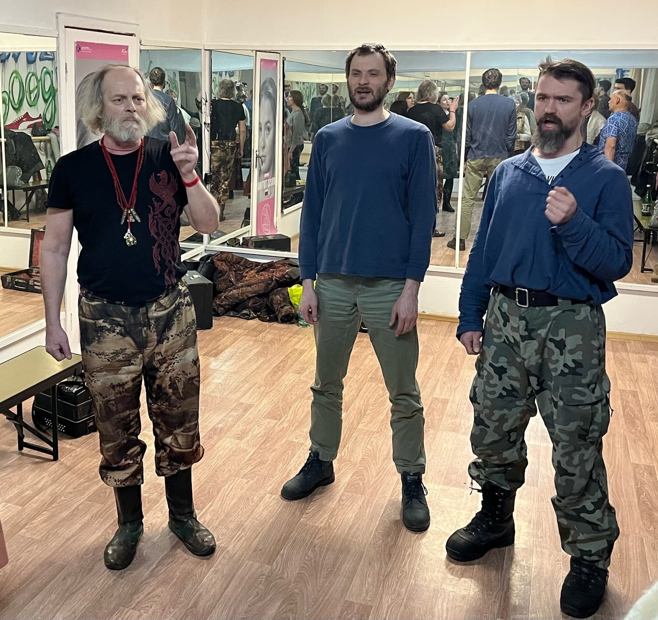 Занятия ансамбля фольклорно-исторического клуба «Белый Камень»