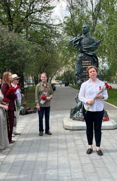 Акция «Хранители памяти», посвященная 81й годовщине Победы в Великой Отечественной войне.
