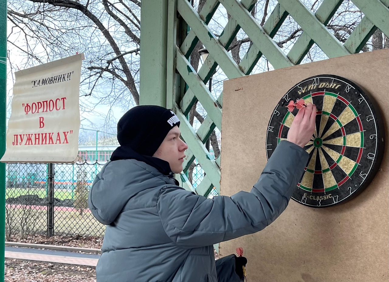 Территория ДАРТС на площадке программы «Зима в Москве»