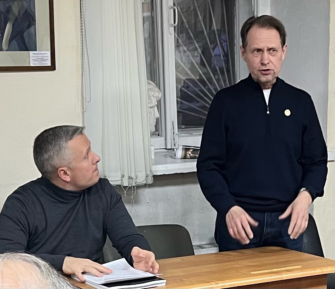 Встреча главы управы Максима Дерюгина с руководителями проектов 