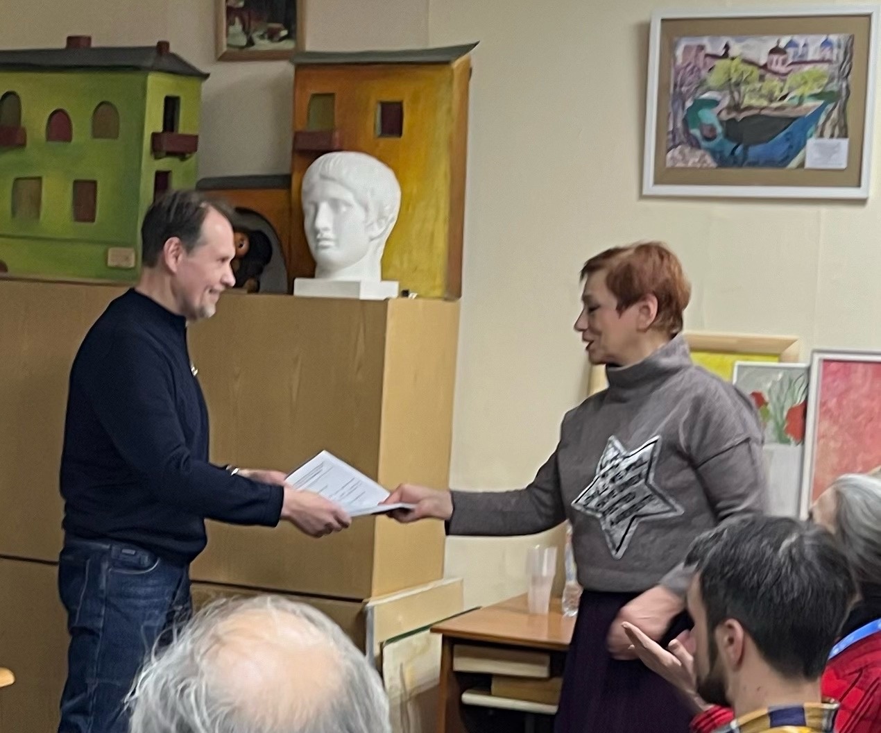 Встреча главы управы Максима Дерюгина с руководителями проектов 