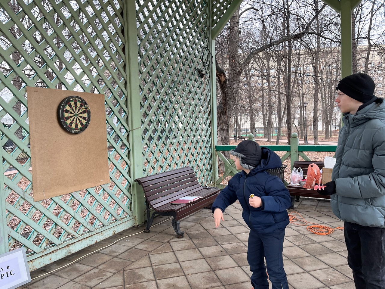 Территория ДАРТС на площадке программы «Зима в Москве»