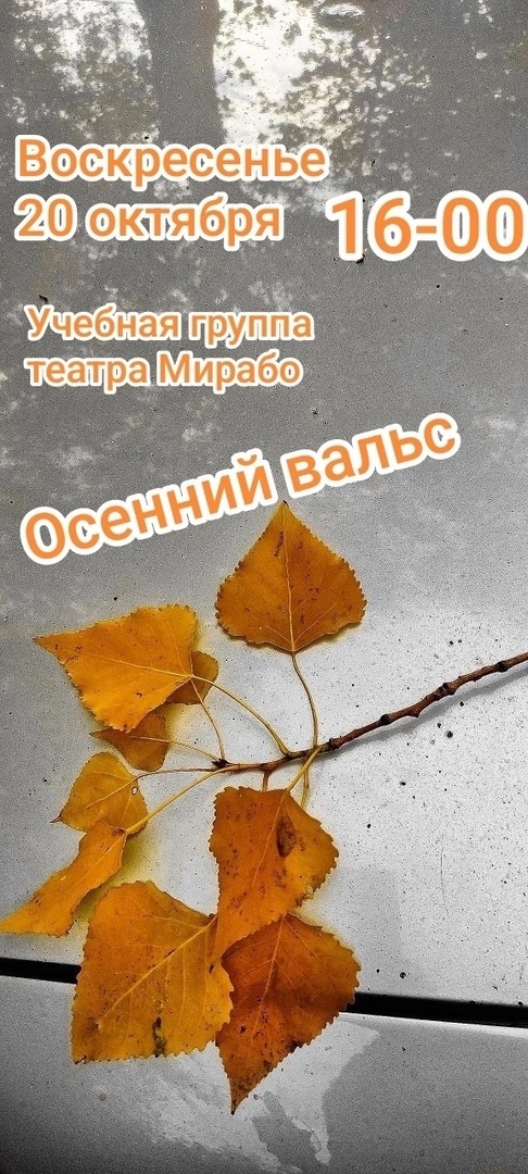 Перфоманс «Осенний вальс»