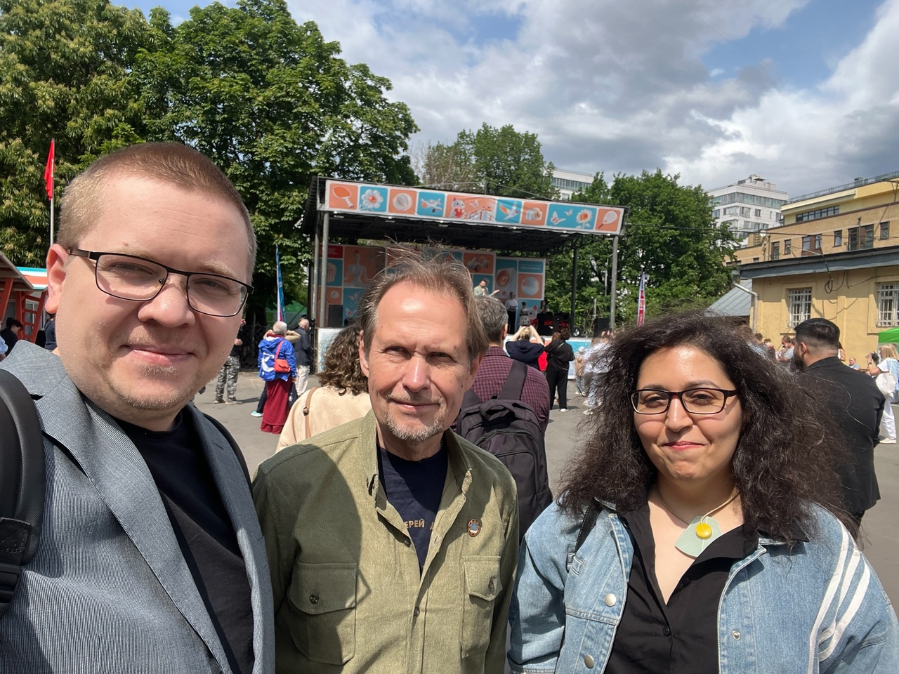 Открытие площадки городского Фестиваля «Лето в Москве».